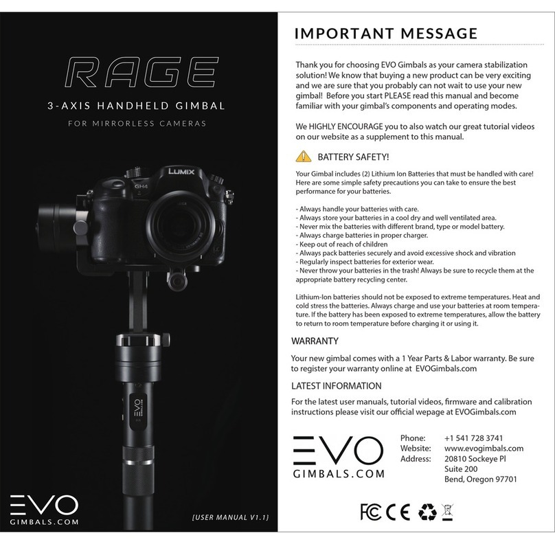 Evo RAGE user manual