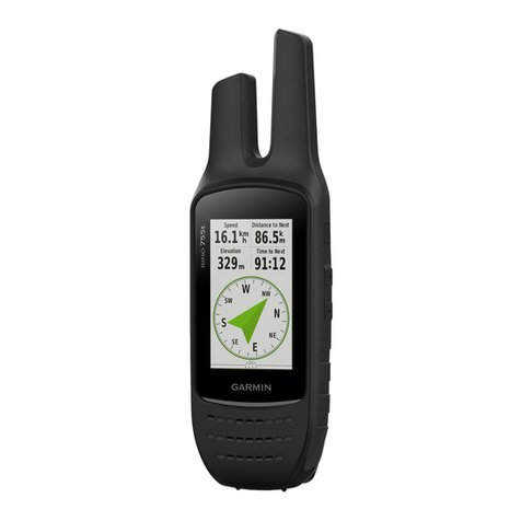 Garmin RINO 750 User manual
