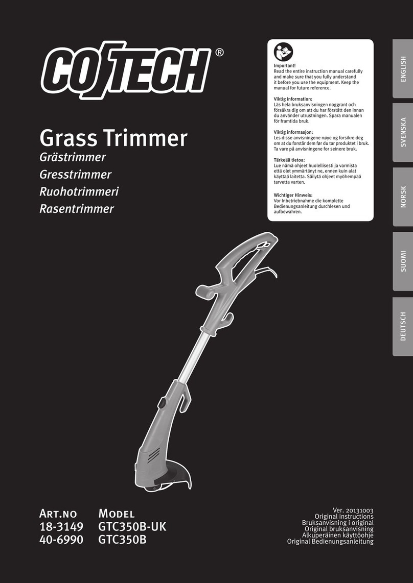 CO/Tech GTC350B User manual