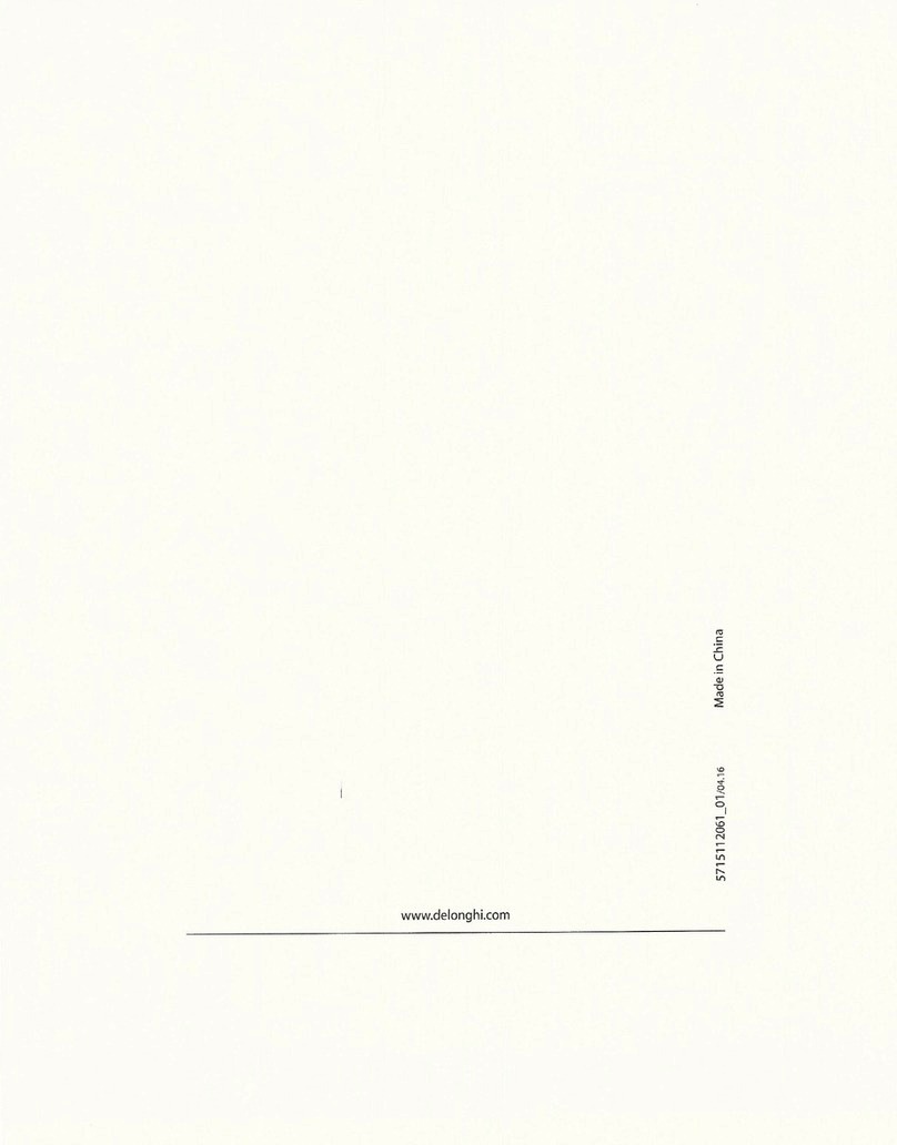 DèLonghi AN140EKF User manual