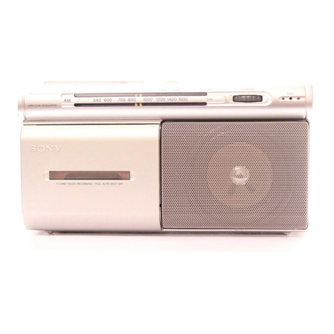 Sony CFM-20 User manual Sony CFM-20 User manual