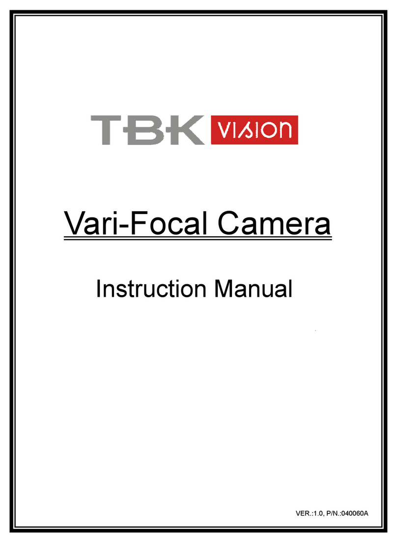 TBK vision TBK-6008CSV9 User manual