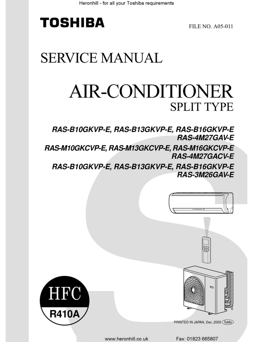 Toshiba RAS-B10GKVP-E User manual