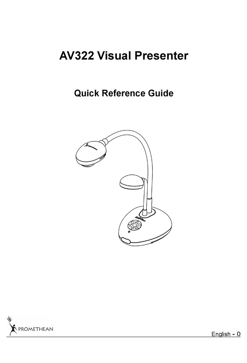 promethean AV322 User manual
