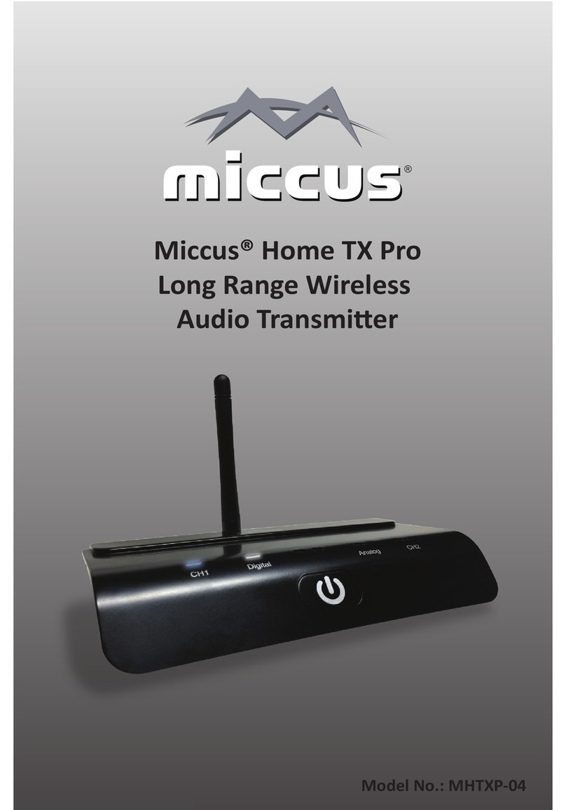 Miccus MHTXP-04 User manual