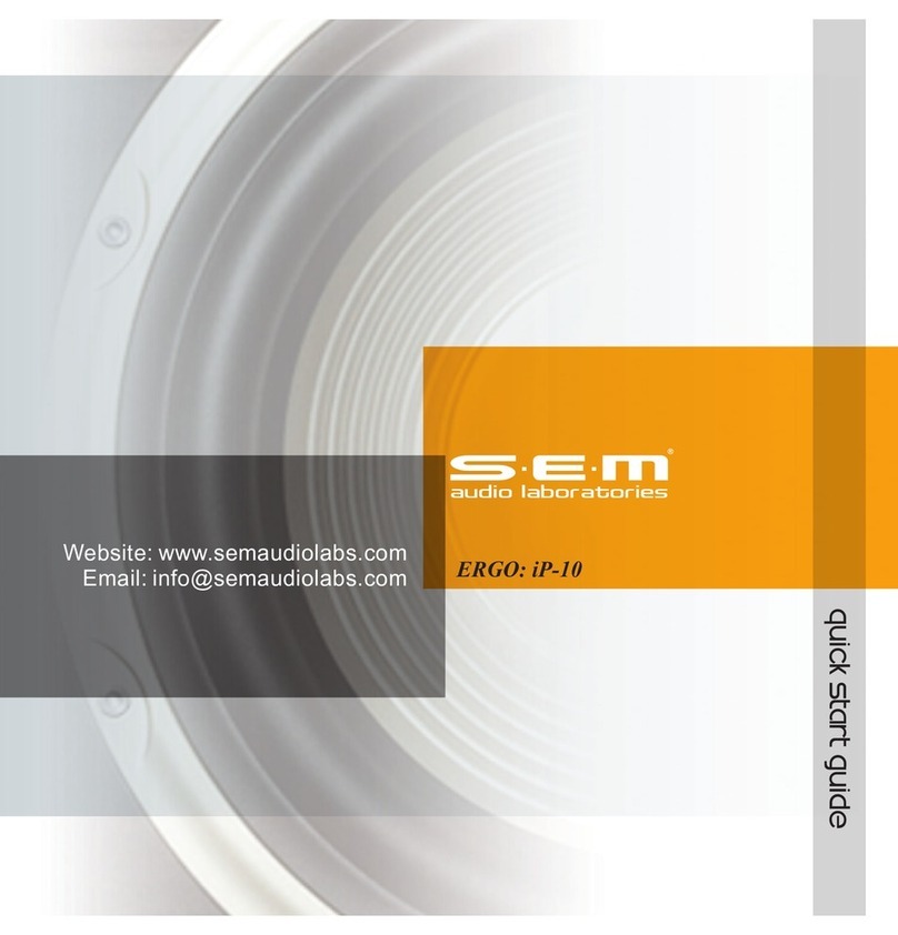 SEM Ergo IP-10 User manual
