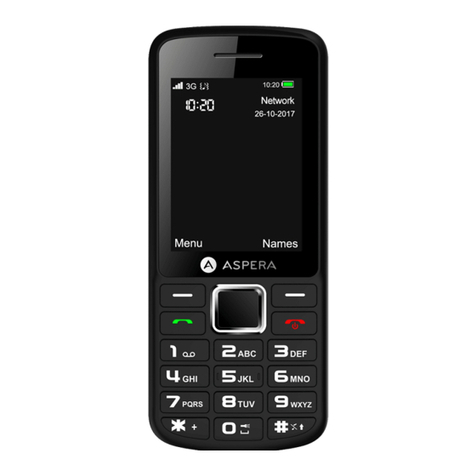 ASPERA F26 user manual