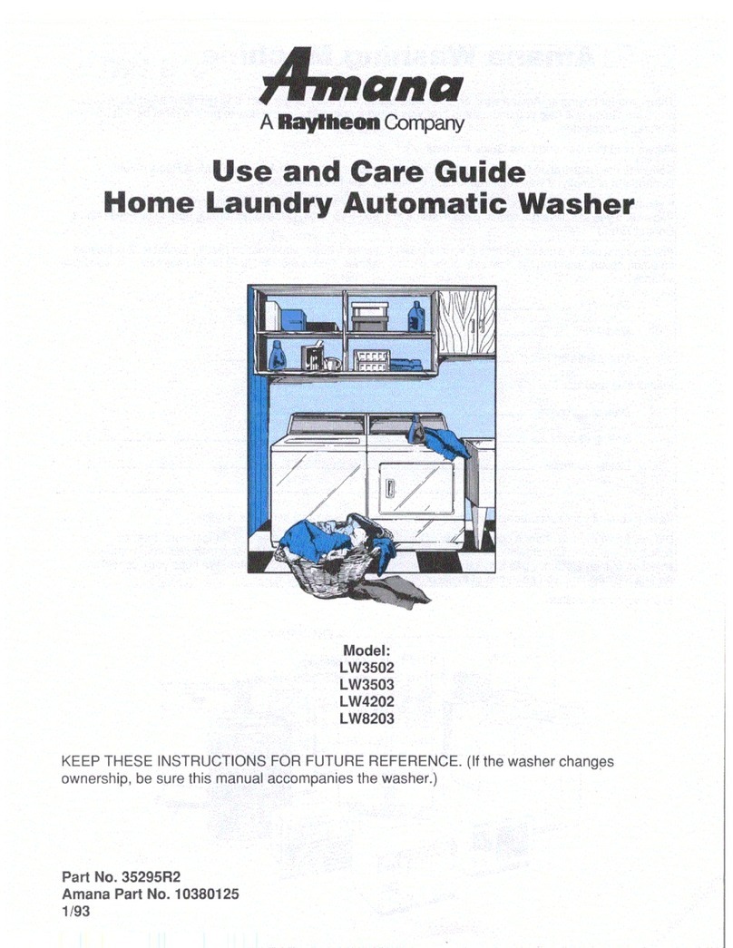 Amana LW3502 User manual