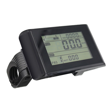 SAILI MOTOR LCD-SW900 instructions