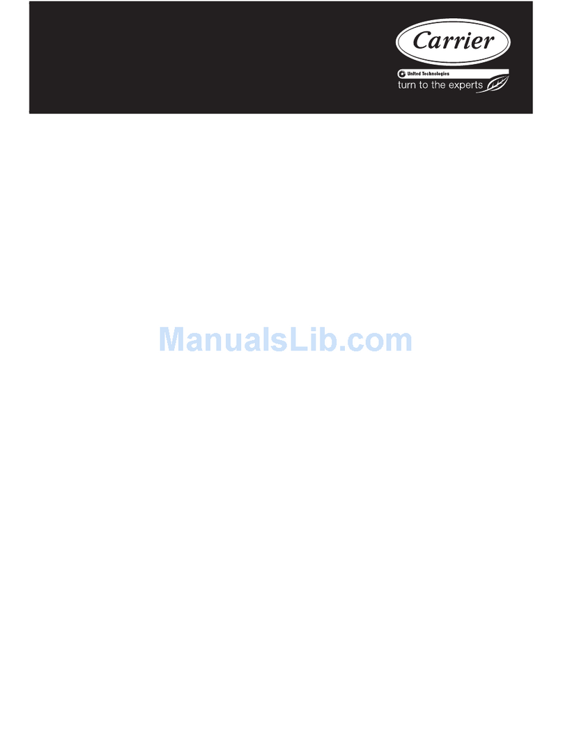 Carrier WeatherMaster 50HCQ User manual