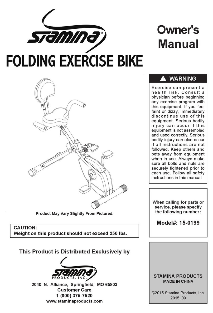 Stamina 15-0199 User manual