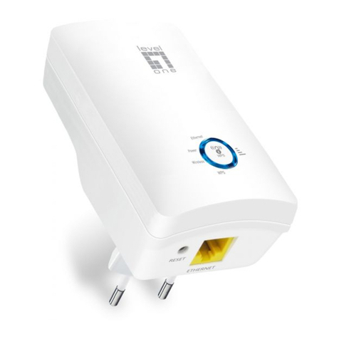 LevelOne WRE-8011E User manual