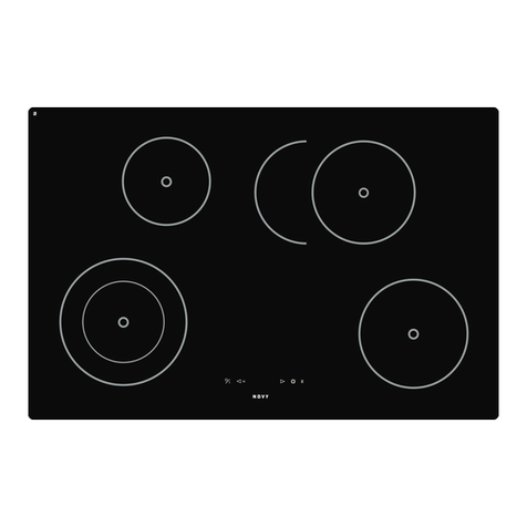 Novy 1002 Instructions for use and installation