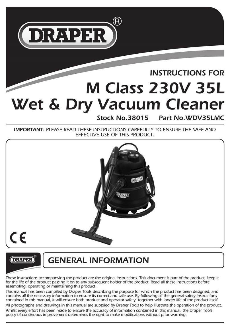 Draper WDV35LMC instructions
