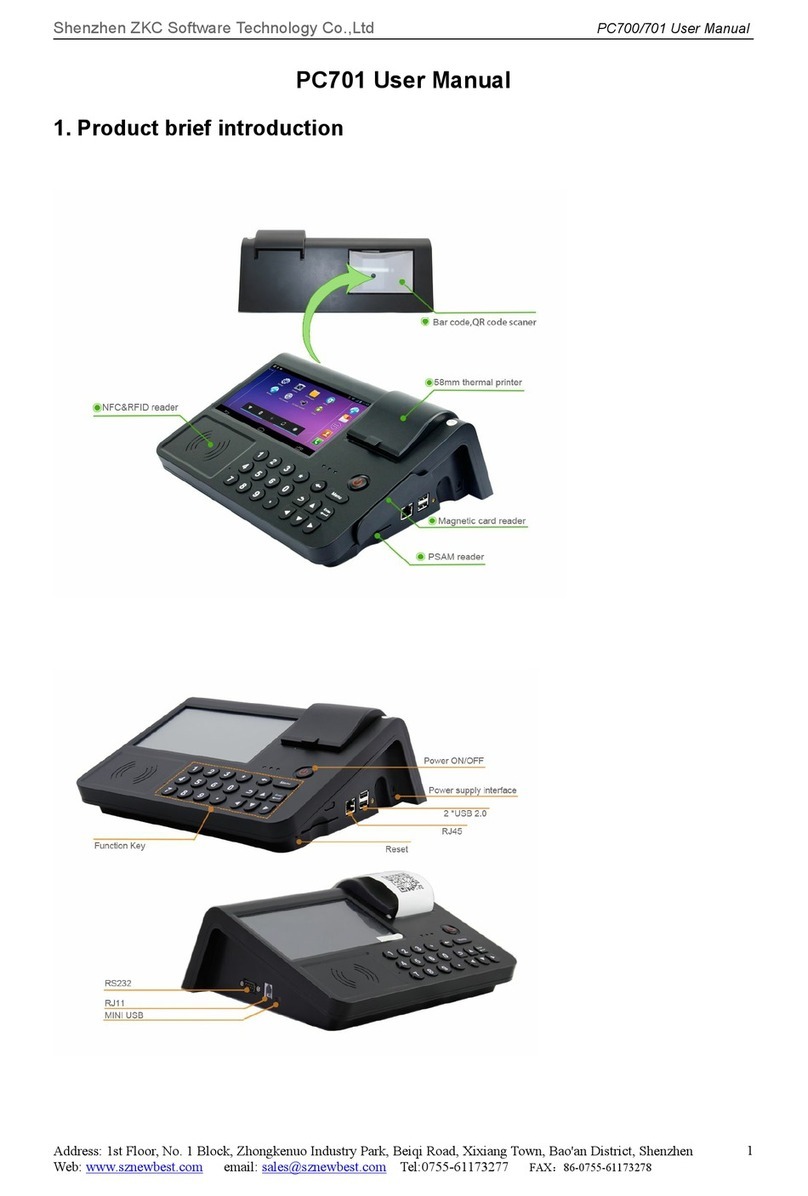 Shenzhen PC701 user manual