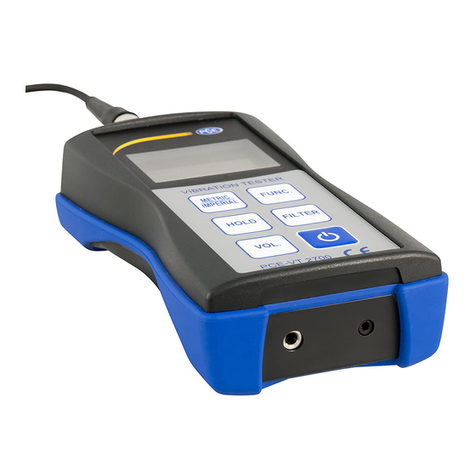 PCE Instruments PCE-VT 2700 User manual