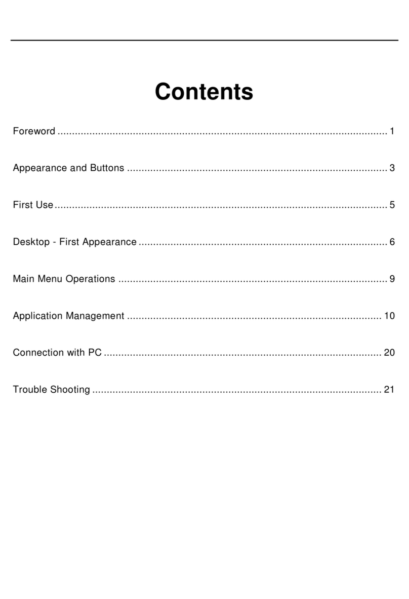 Virgo MID7575 User manual