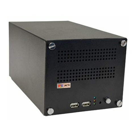 ACTi ENR-1000 user manual