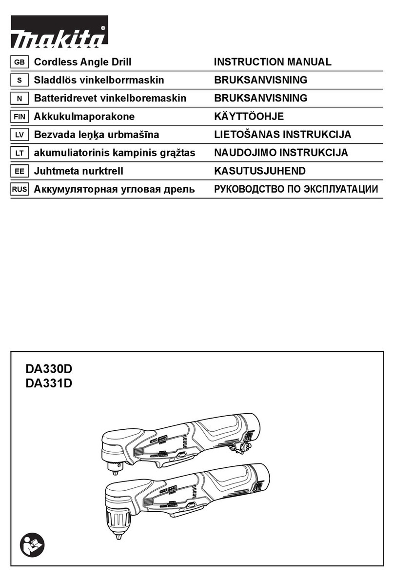 Makita DA330D Manual