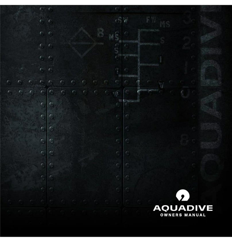 AQUADIVE BATHYSPHERE 100 GMT owner's manual
