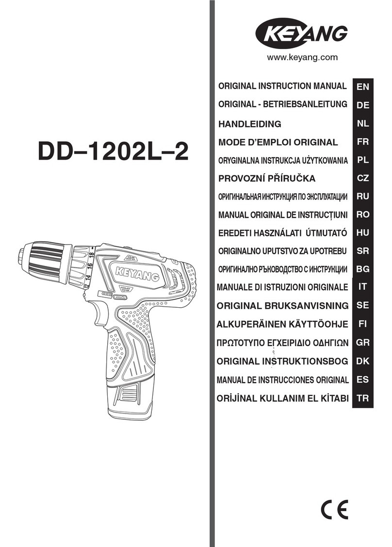 Keyang DD-1202L-2 Original instruction manual