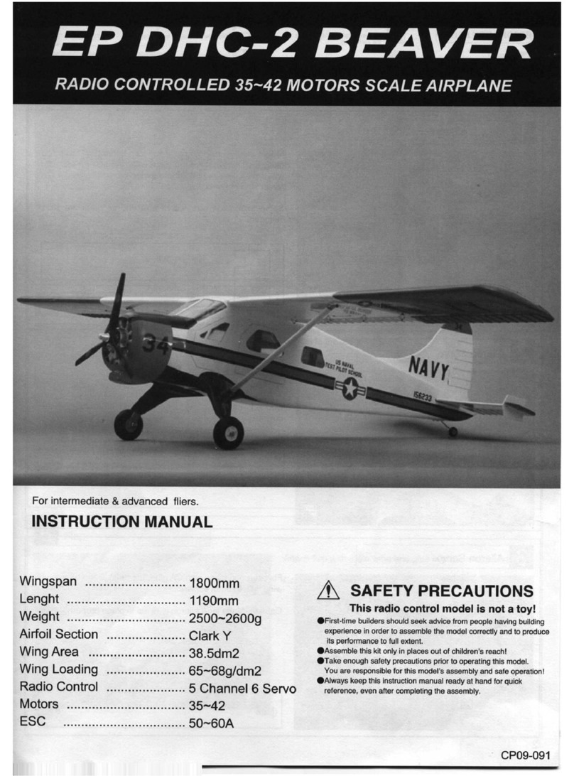 Hobby King EP DHC-2 BEAVER instruction manual