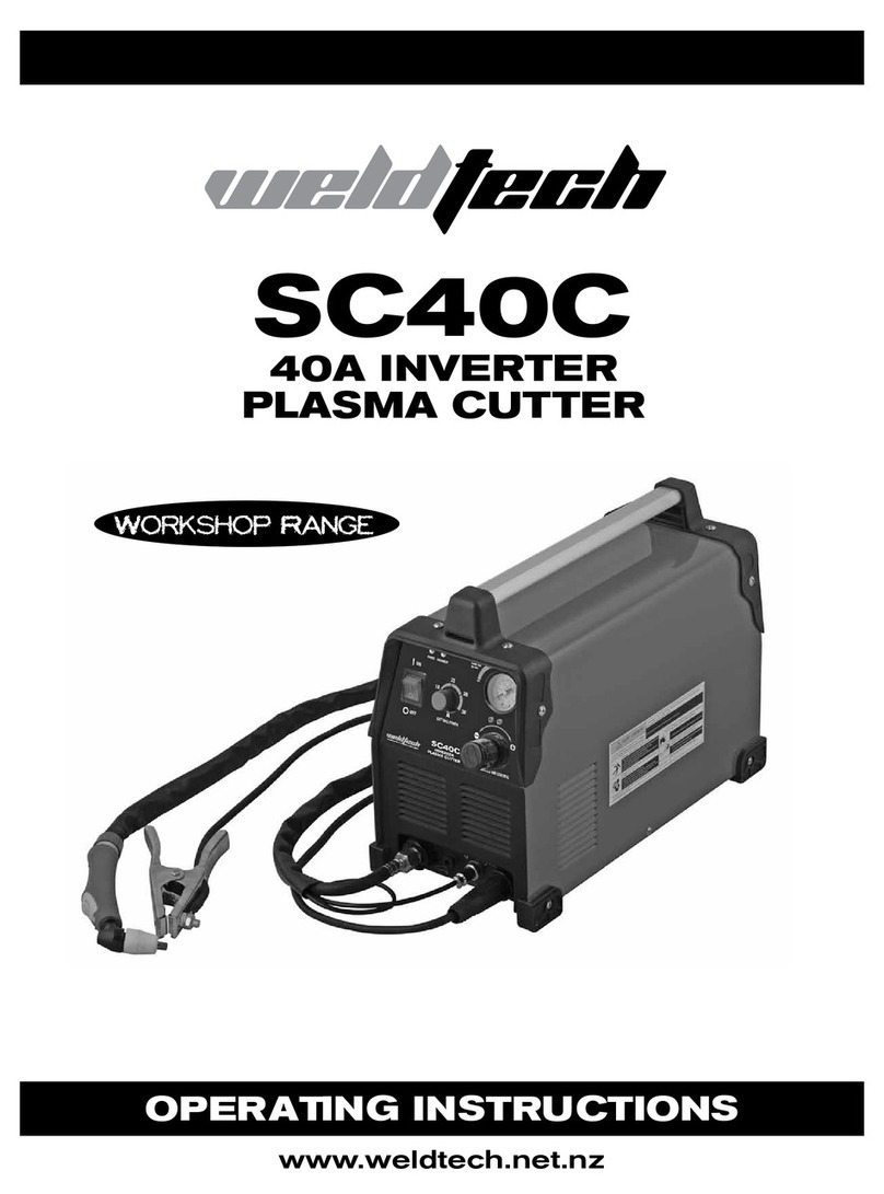 WELDTECH SC40C operating instructions WELDTECH SC40C operating instructions