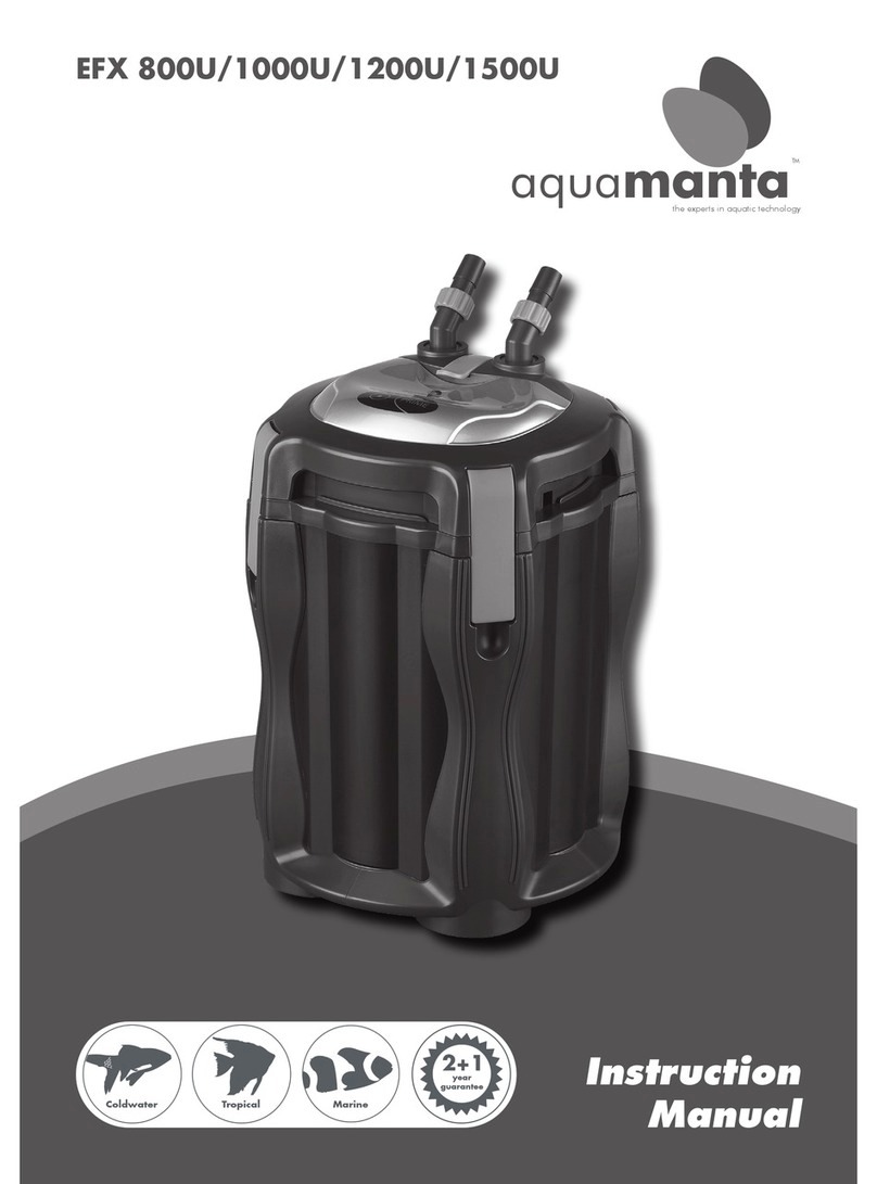 aquamanta EFX 800U instruction manual