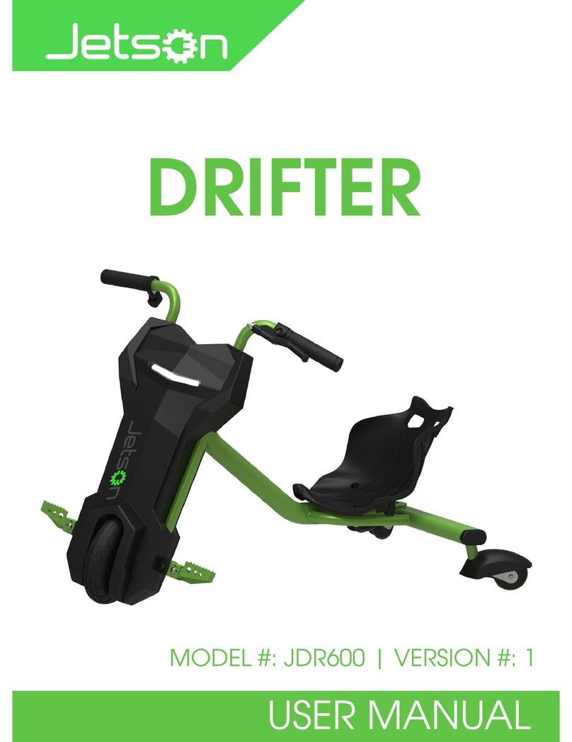 Jetson DRIFTER JDR600 User manual
