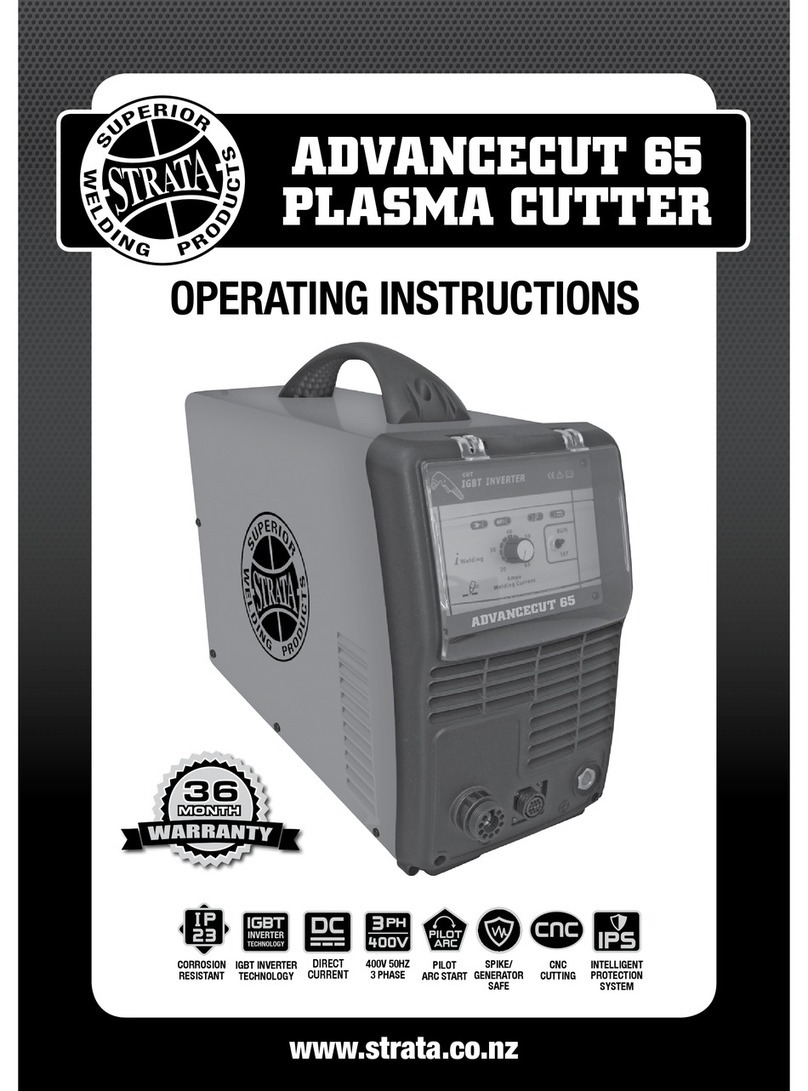 Strata ADVANCECUT 65 operating instructions