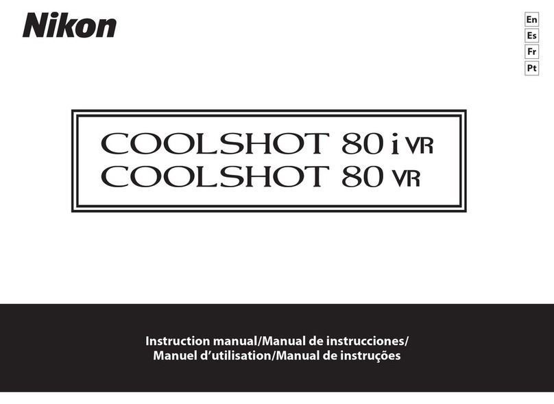 Nikon COOLSHOT 8080 I VR instruction manual