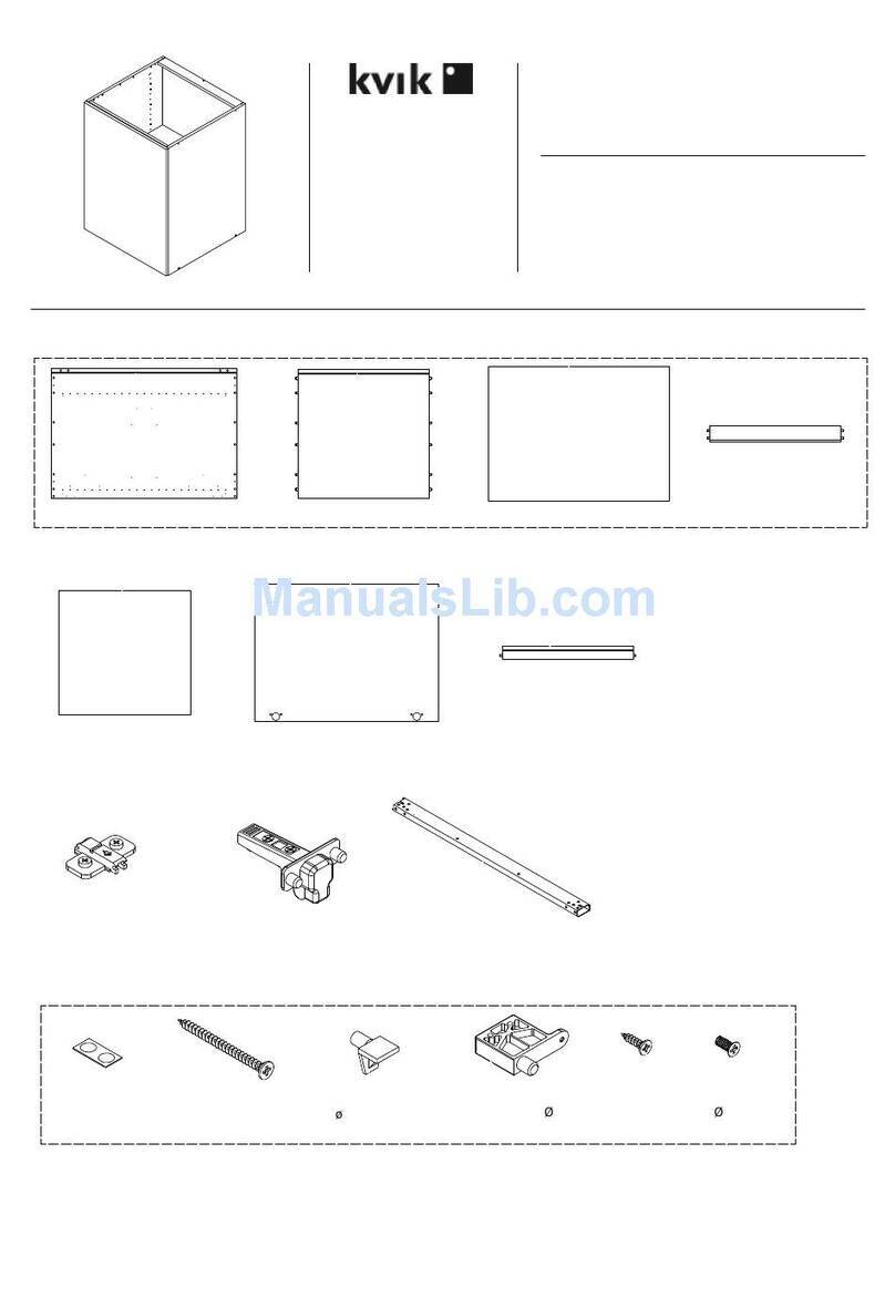 Kvik U803,060 Assembly guide