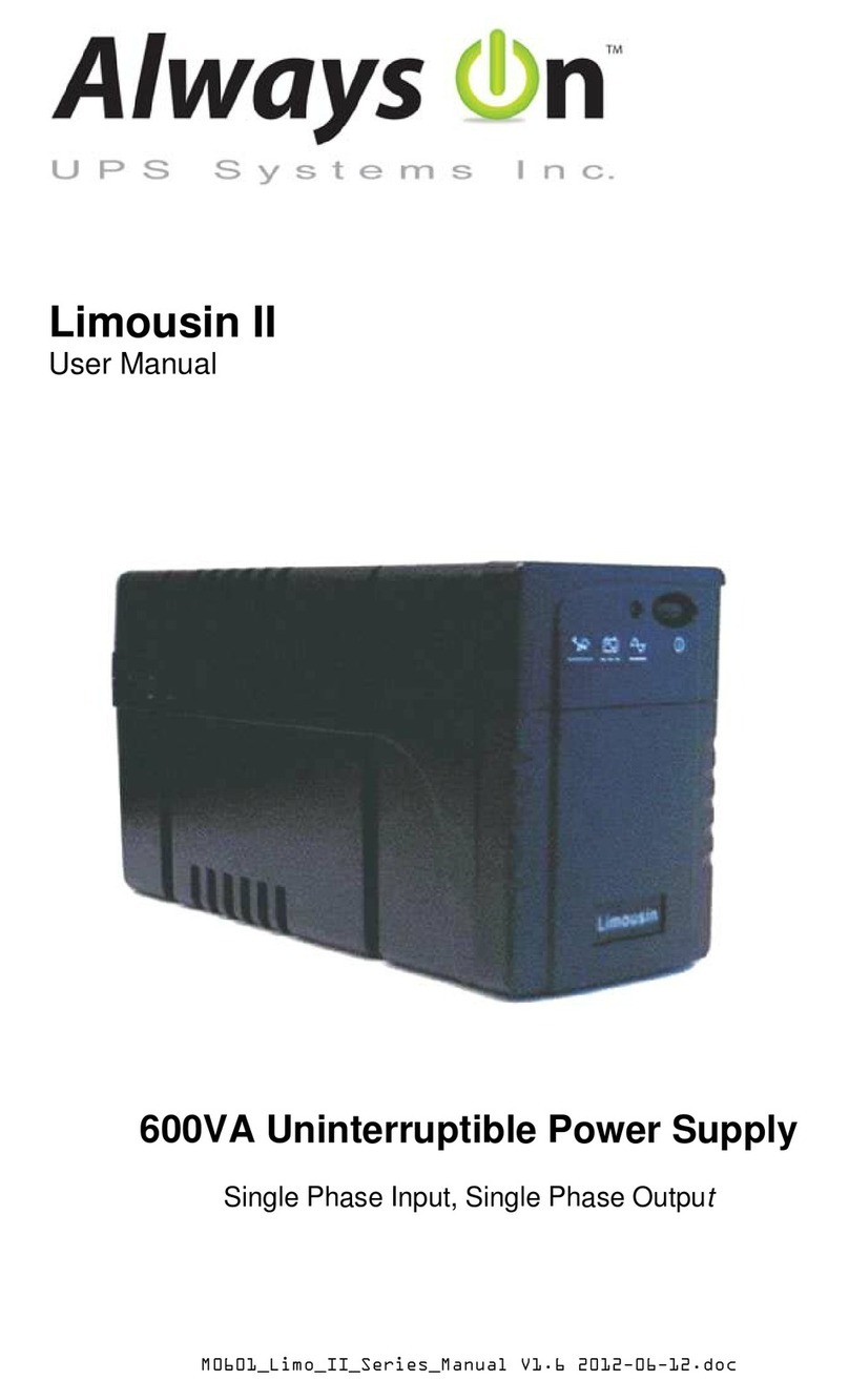 Always On Limousin II user manual