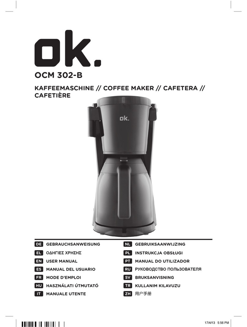 O.K. OCM 302-B user manual O.K. OCM 302-B user manual