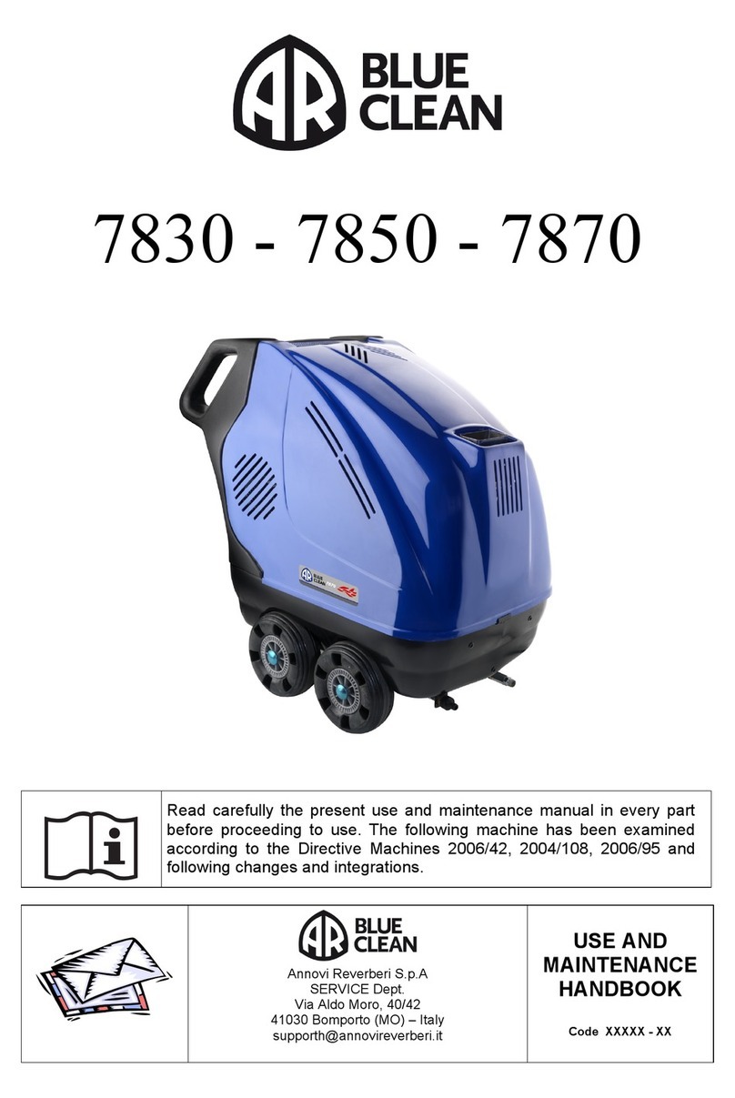 blueclean 7830 Manual