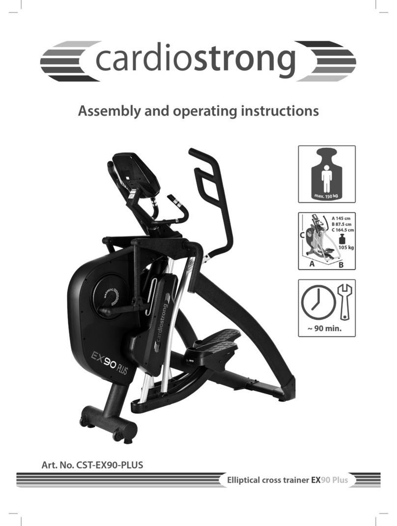 CARDIOSTRONG EX90 PLUS User manual CARDIOSTRONG EX90 PLUS User manual