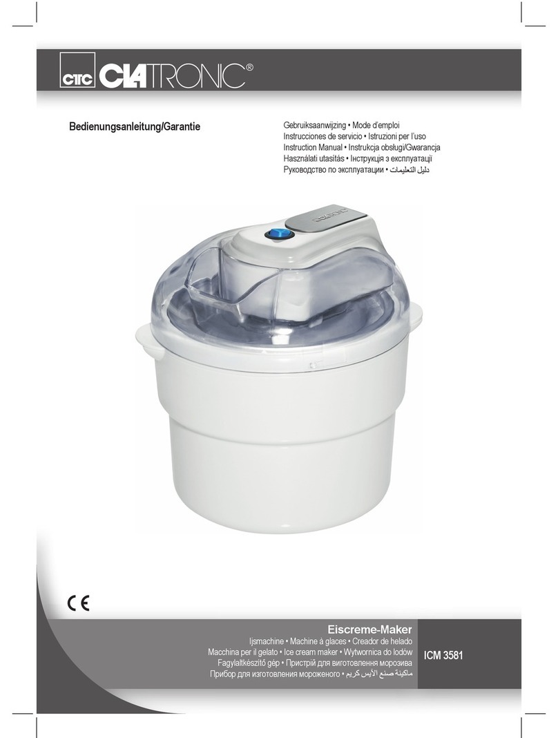Clatronic ICM 3581 User manual
