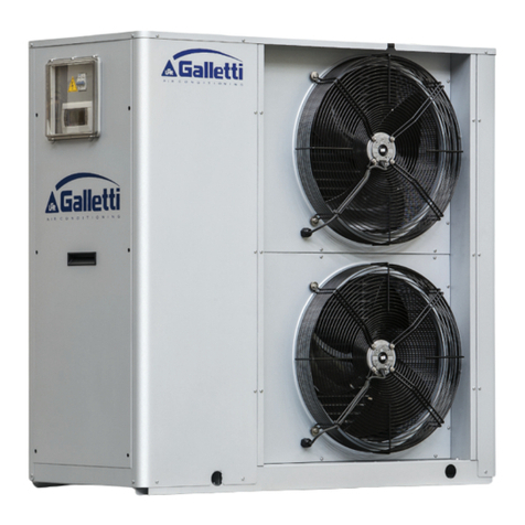 Galletti MPI DC 08 User manual