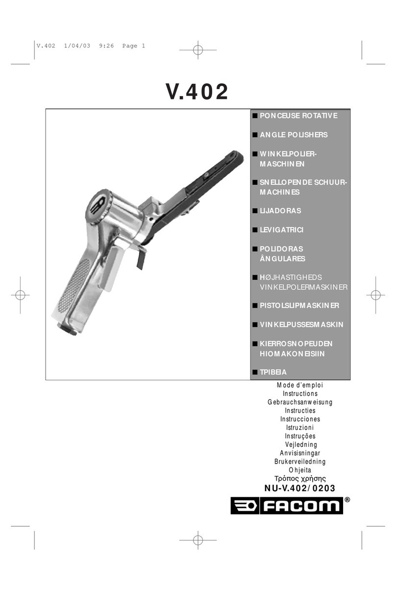 Facom V.402 User manual