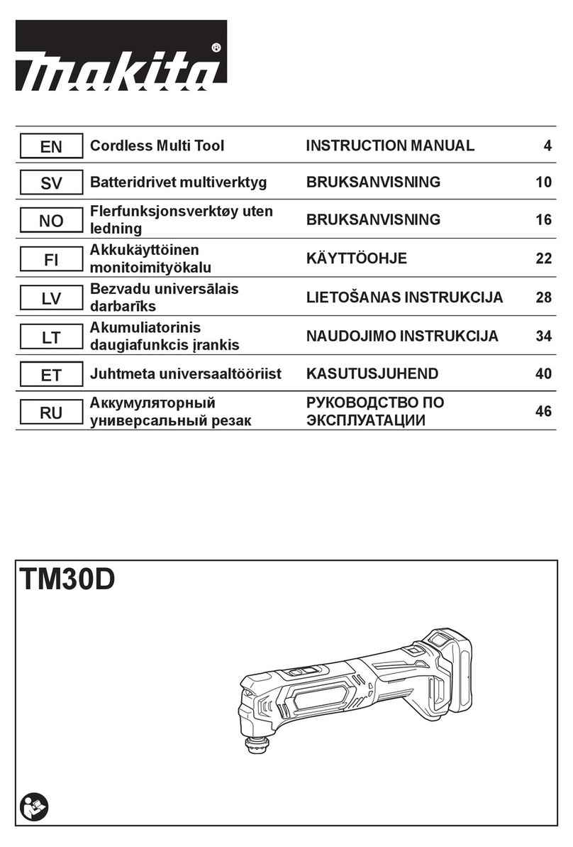 Makita TM30D User manual