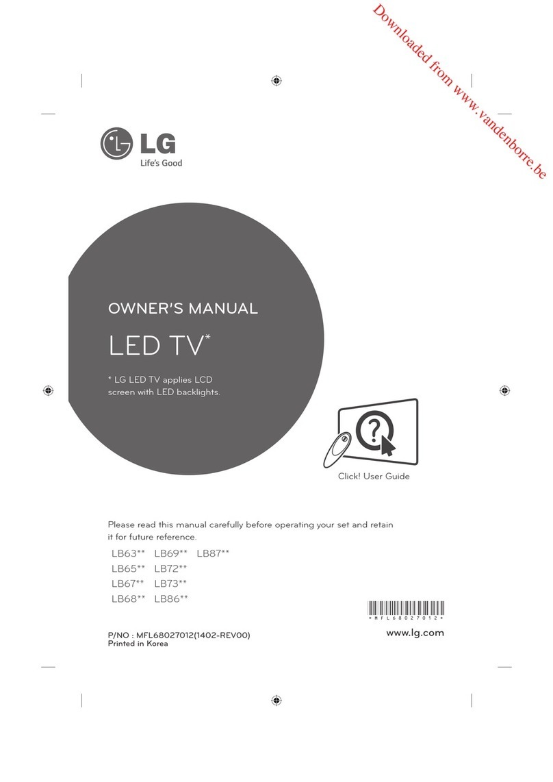LG LB63 Series User manual