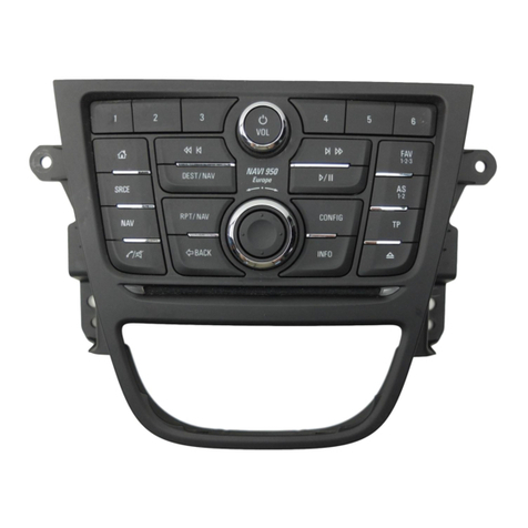 ADAM OPEL Navi 950 manual
