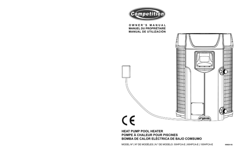 Competition 50HPCA-E owner's manual
