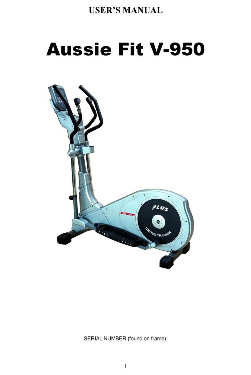 Aussie Fit V-950 user manual