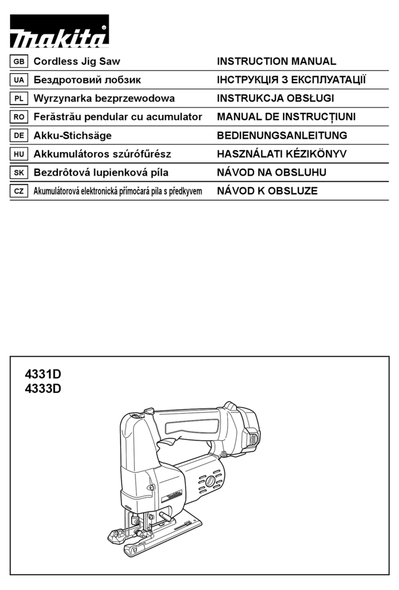 Makita 4333D instruction manual