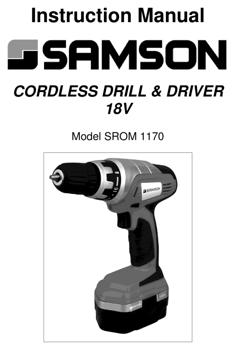 Samson SROM 1170 instruction manual