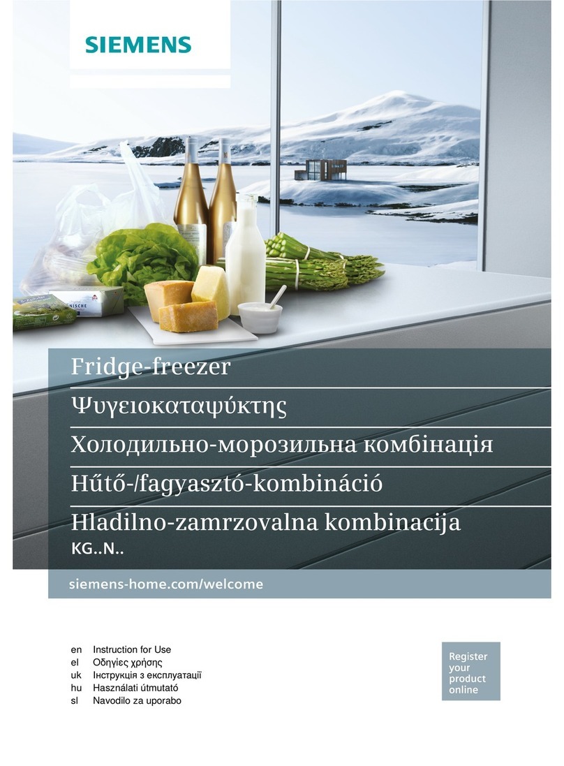 Siemens KG36NVW35G User manual