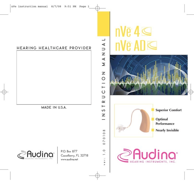 Audina VNVE 4 User manual