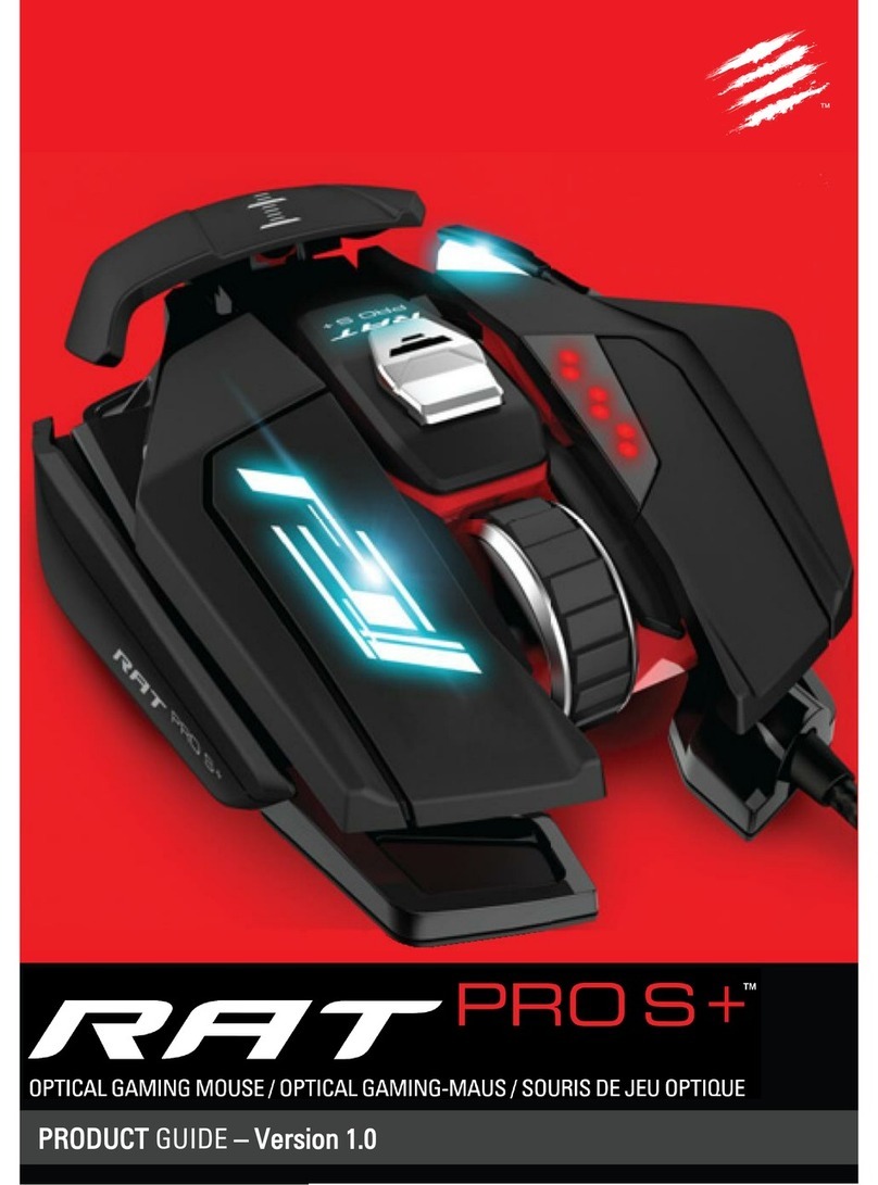 RAT PRO S+ User manual