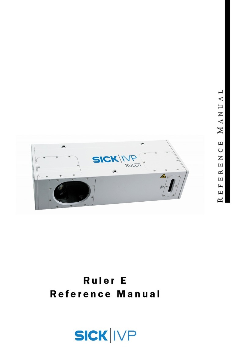 SICK IVP Ruler E Reference manual
